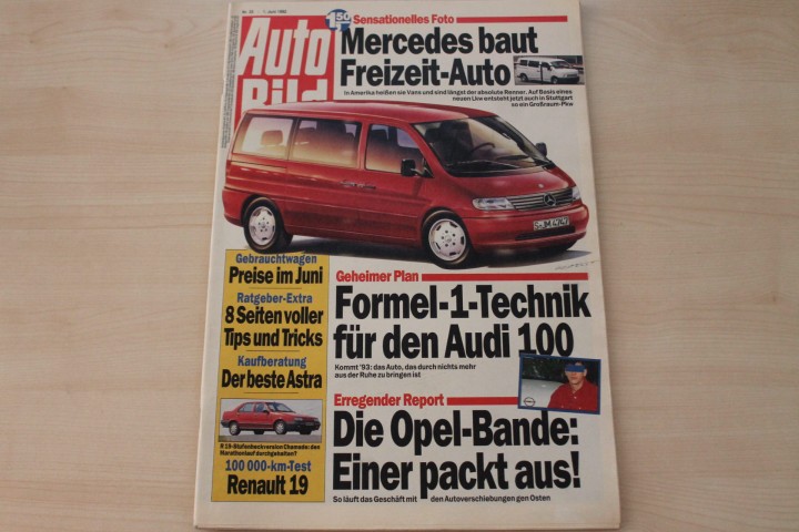 Deckblatt Auto Bild (23/1992)